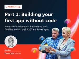 From Zero to Responsive: Part 1- Building your first app without code 5