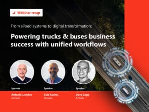 From siloed systems to digital transformation Powering trucks & bus business success with unified workflows 1