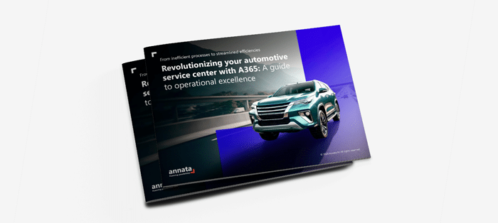 Revolutionizing your automotive servicecenter with A365 - E-book