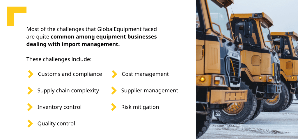 From chaotic import management to empowered control: Streamlining equipment import operations with A365 5