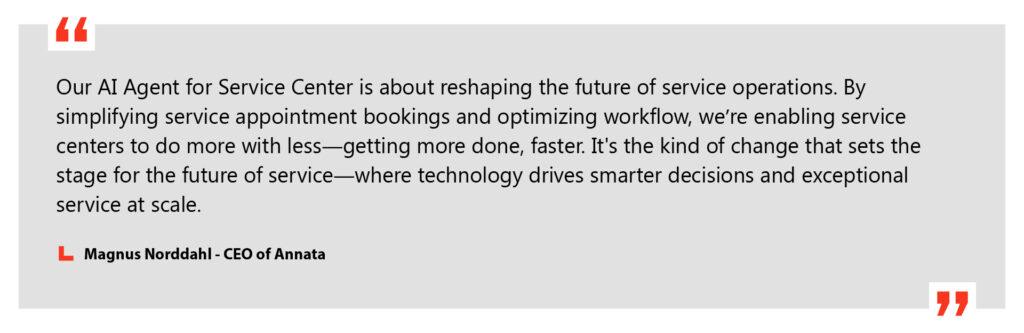 From frustration to convenience: How the AI Agent for Service Center will redefine service appointment bookings 4