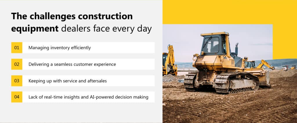 From operational struggles to growth opportunities: Transforming construction equipment dealerships with A365  6