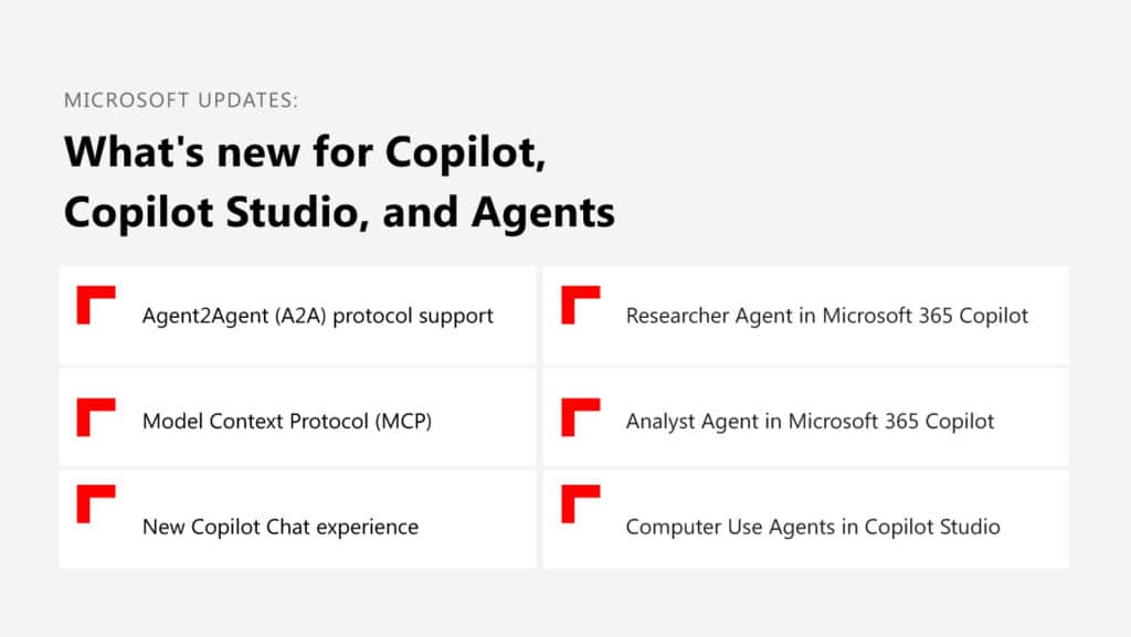 Progress update: May 2025 Copilot, Copilot Studio, and Agents 8
