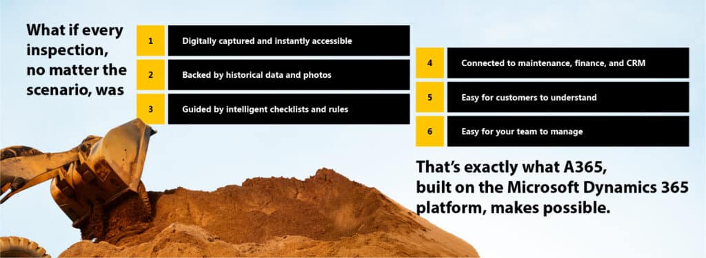 From manual processes to digital precision: Modernizing equipment inspections with A365 on Microsoft D365 4