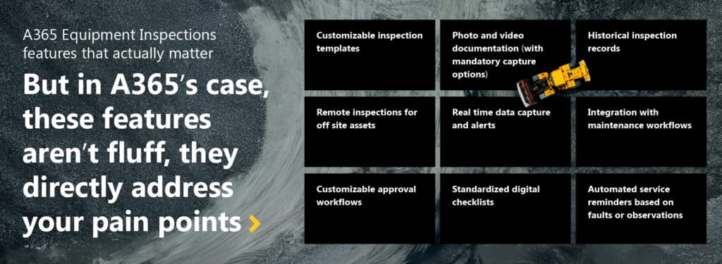 From manual processes to digital precision: Modernizing equipment inspections with A365 on Microsoft D365 5