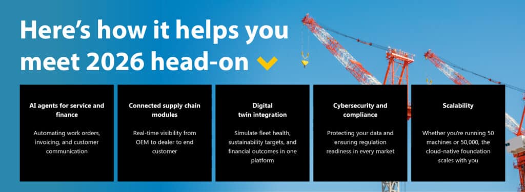 From traditional operations to connected intelligence: Equipment industry trends for 2026 6