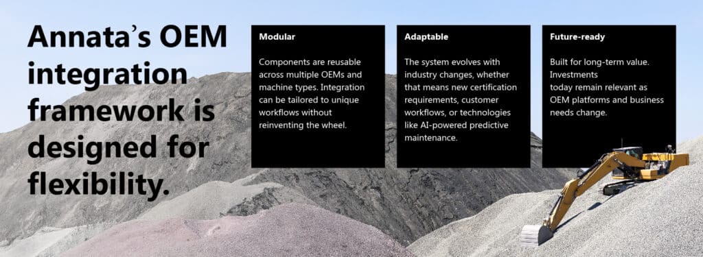 From disconnected operations to synced intelligence: 3 scenarios that prove equipment OEM integrations with A365 matter 3