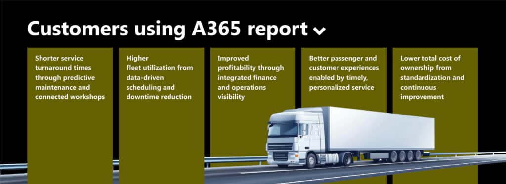 From friction to flow: How A365 brings ERP, CRM, and DMS together for smarter trucks and buses operations 6