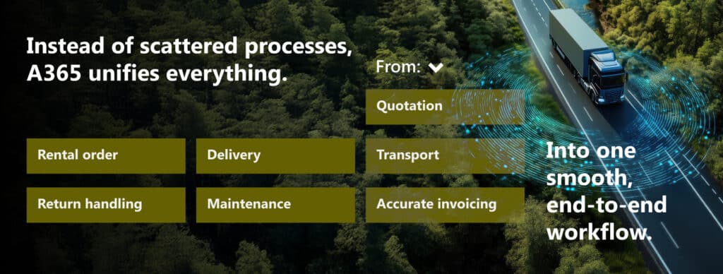From operational strain to sustainable growth: How A365 supports high-performing trucks and buses rental businesses 2