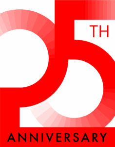 Annata celebrating 25th anniversary badge